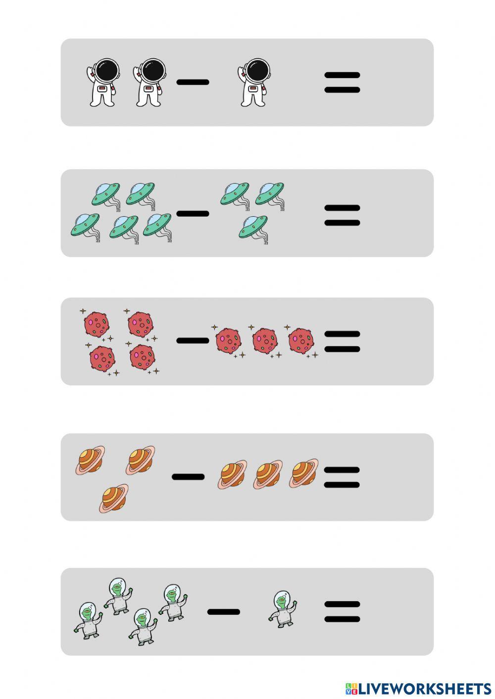 Cô Bùi Hoài: Phép trừ trong phạm vi 5