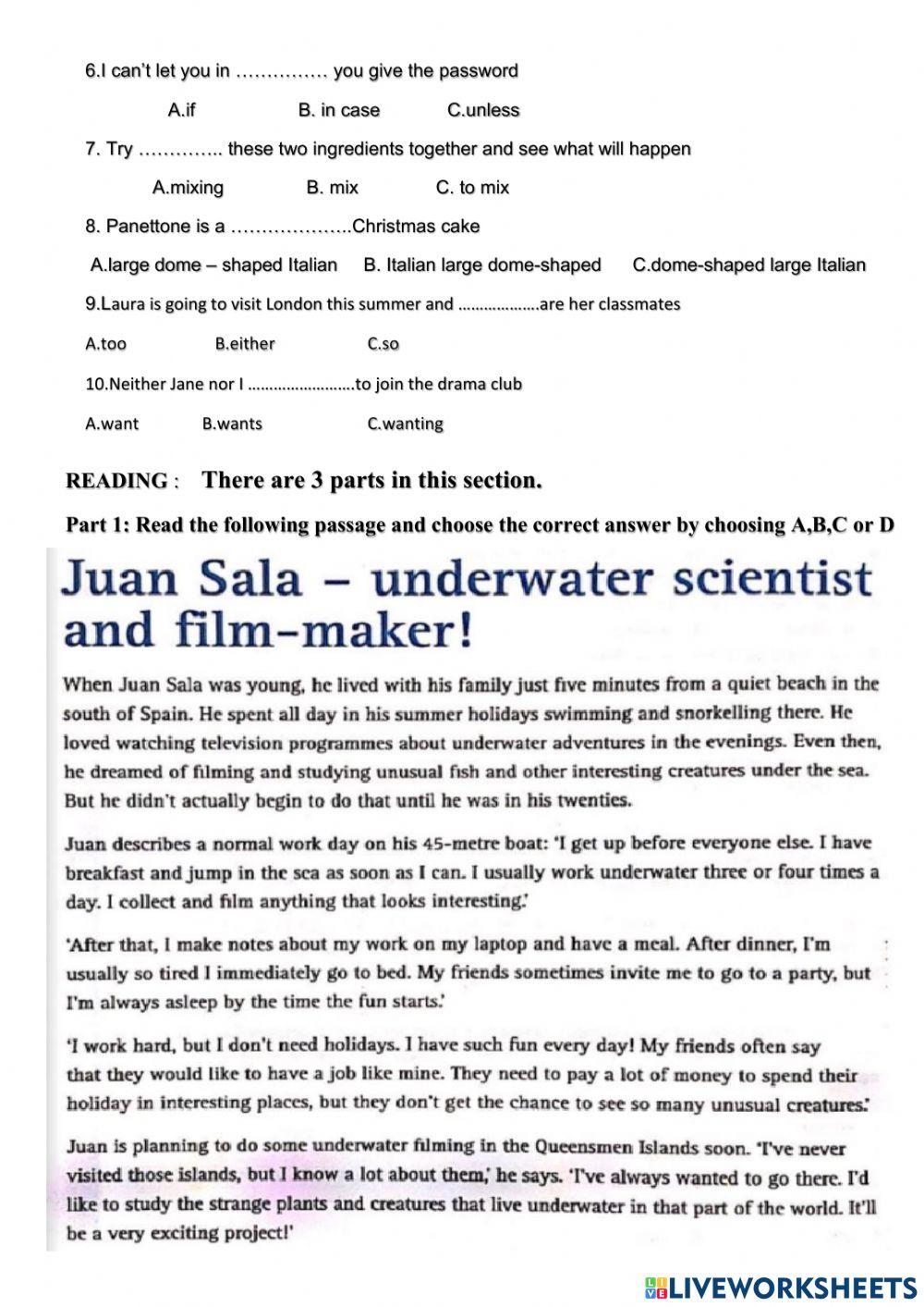 Đề thi thử trường Ams -new