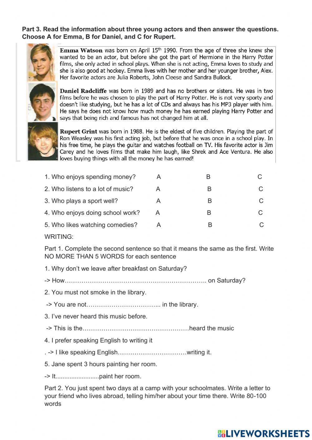 Đề thi thử trường Ams -new