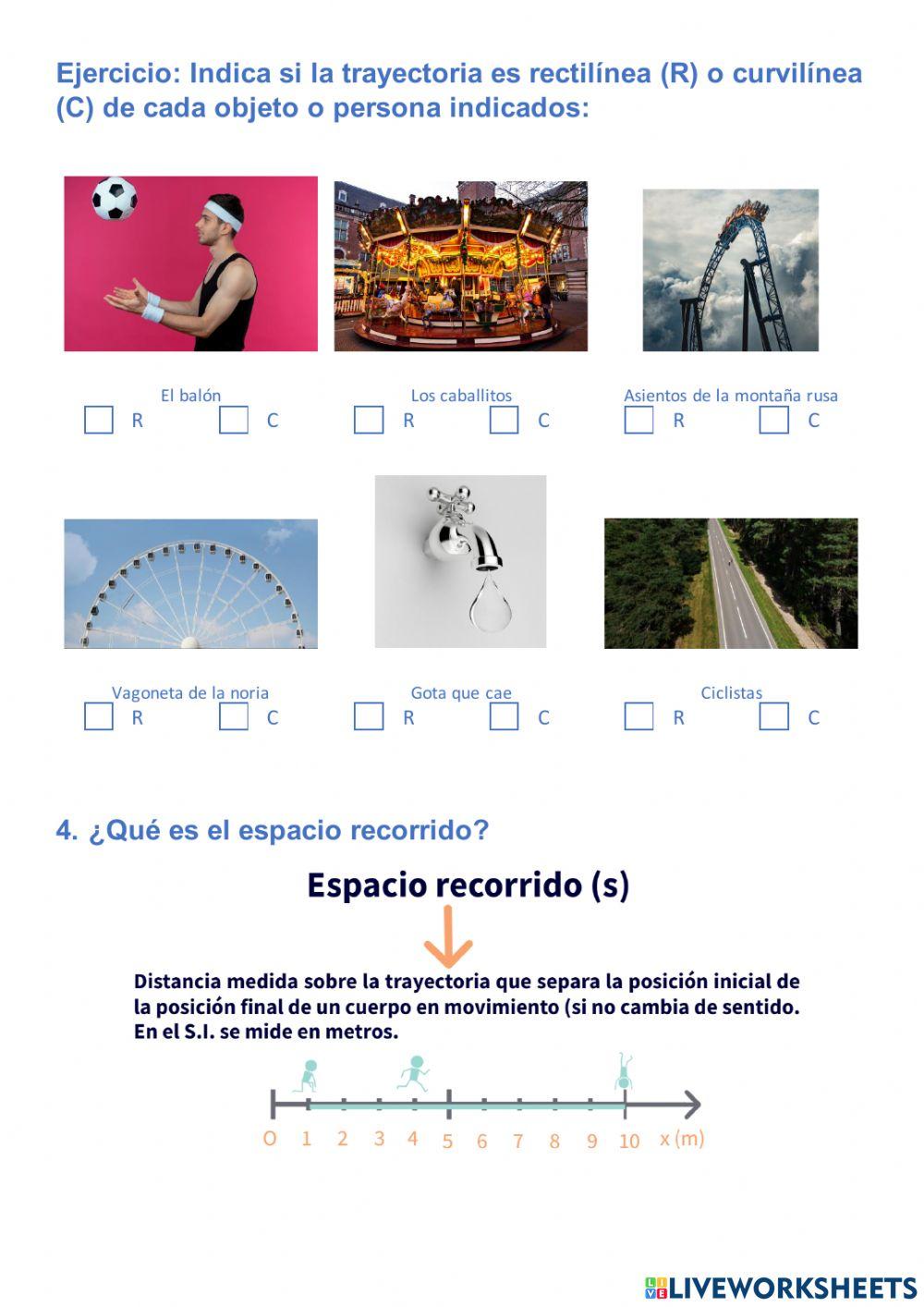 Movimiento con teoría