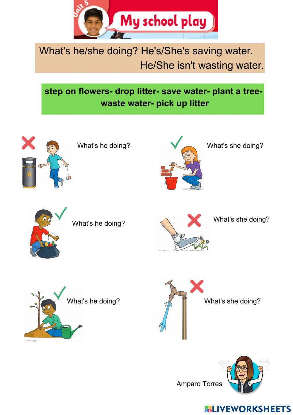 Unit 5 My school Play