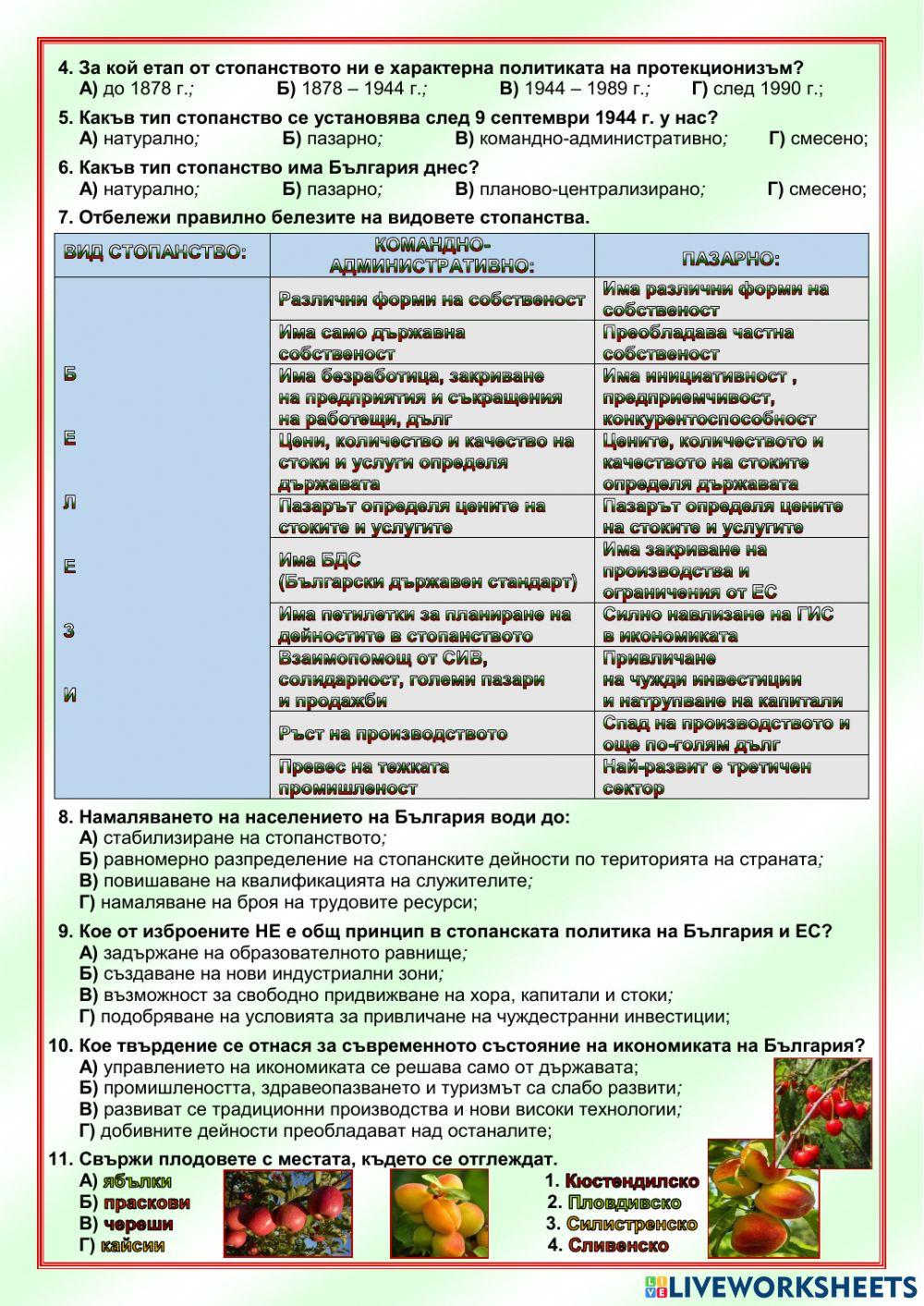 Икономика на България