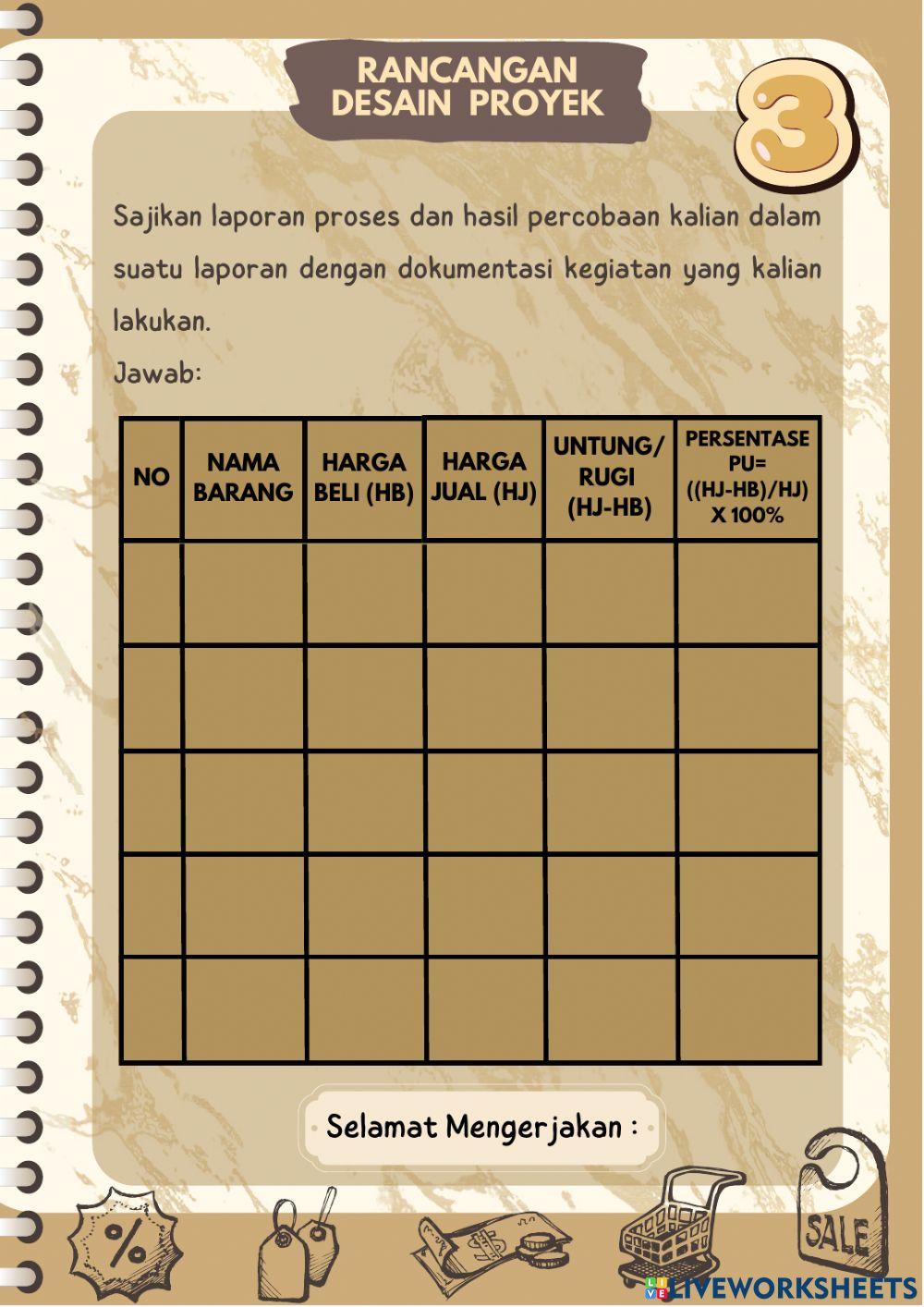 E-lkpd aritmatika sosial