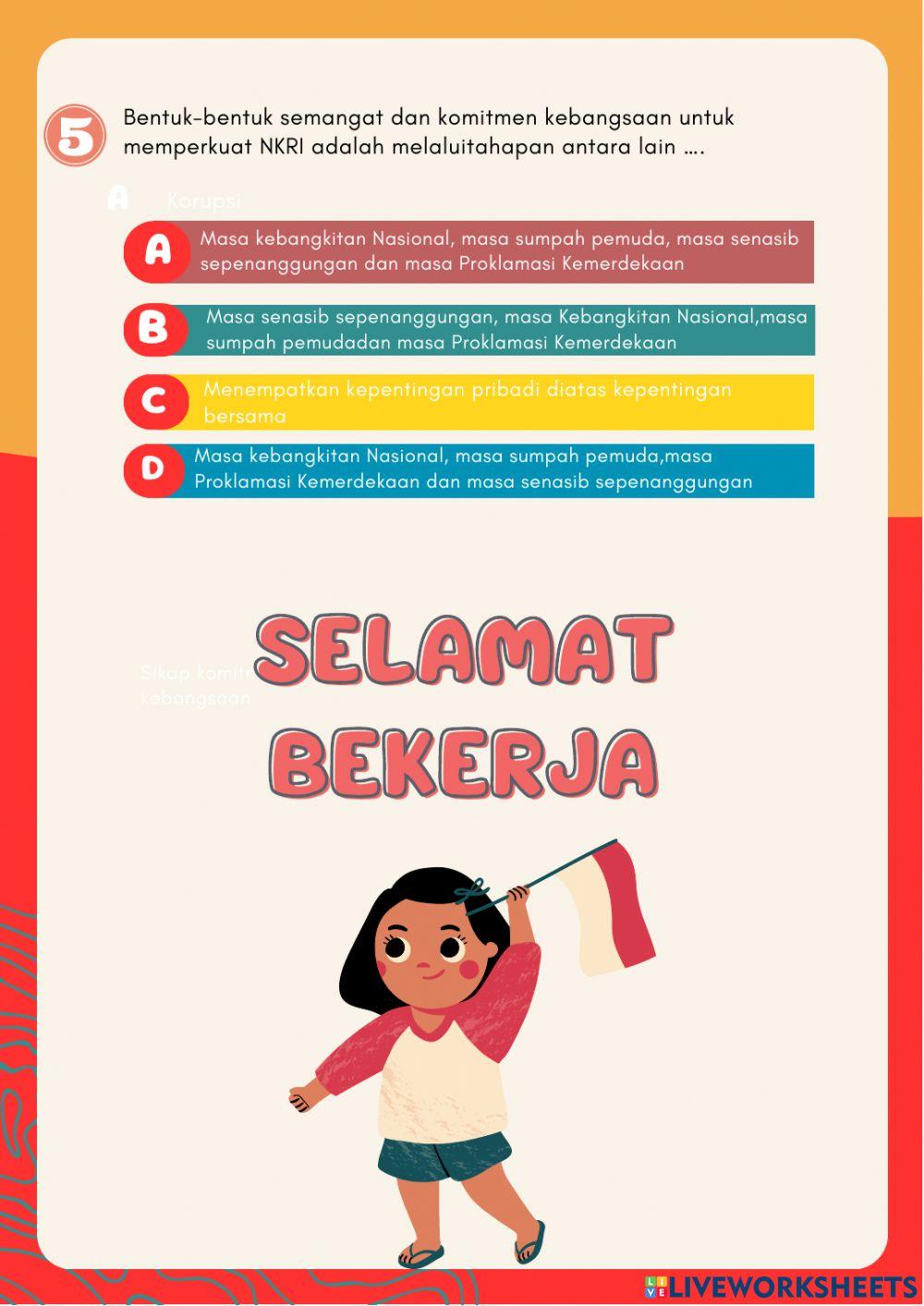 Memperkuat Komitmen Kebangsaan