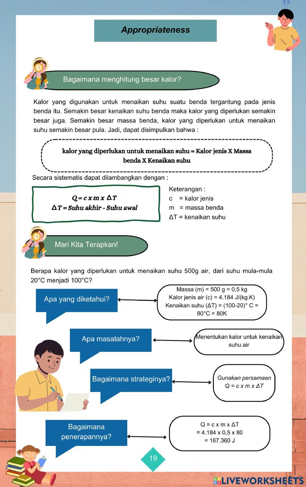 Kegiatan 2 - LKPD Suhu, Kalor, dan Pemuaian