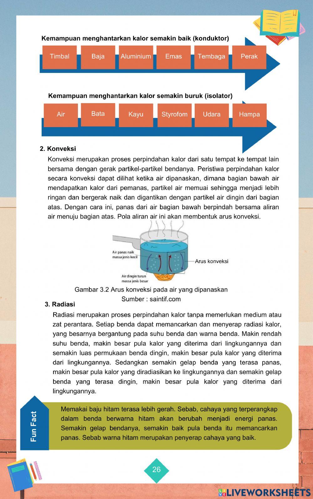 Kegiatan 3 - LKPD Suhu, Kalor, dan Pemuaian