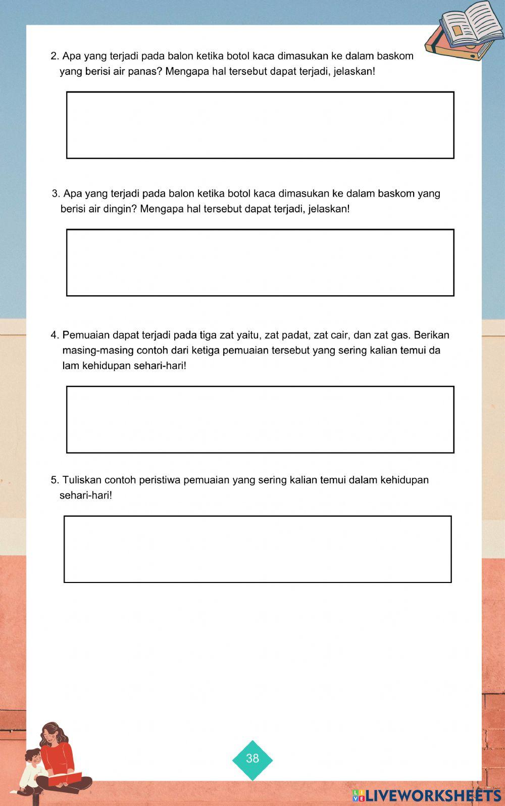 Kegiatan 4 - LKPD Suhu, Kalor, dan Pemuaian