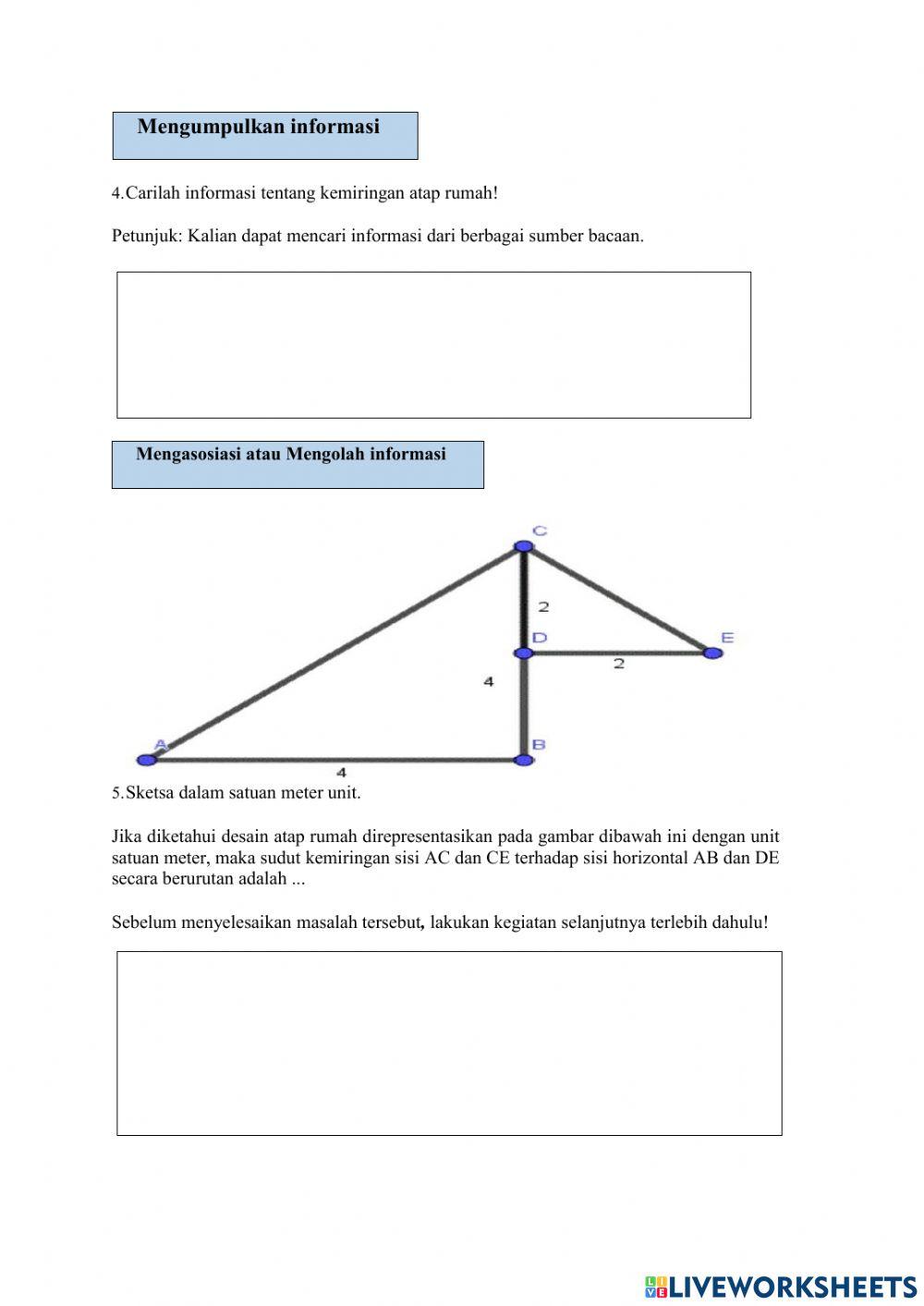 Perbandingan trigonometri sudut istimewa