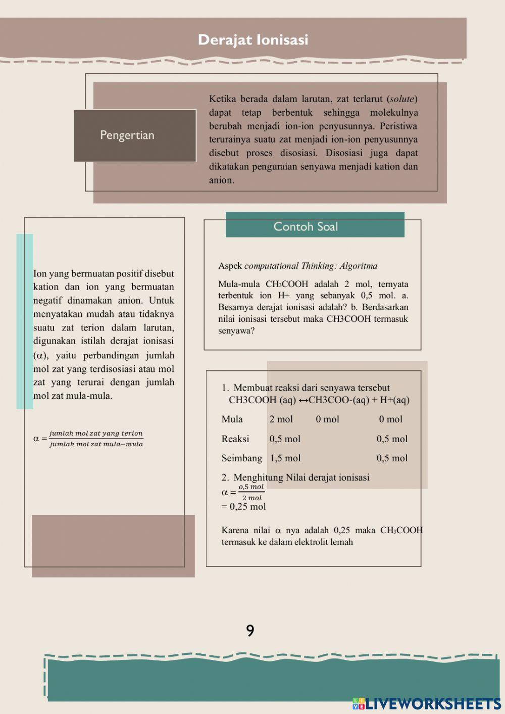 Larutan elektrolit dan nonelektrolit terintegrasi computational thinking-PART 2