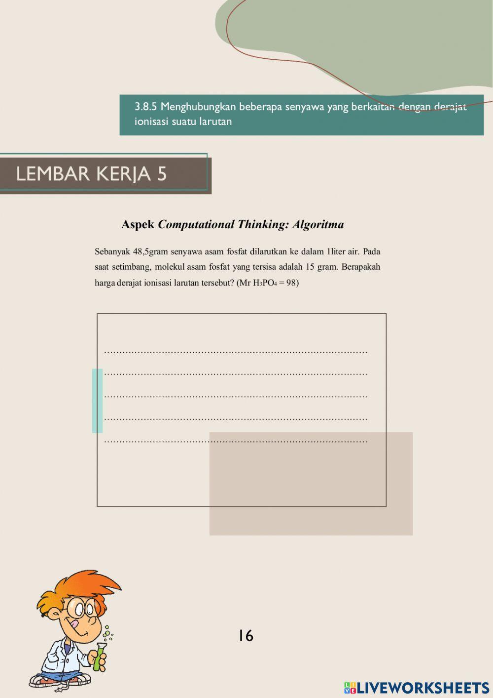 Larutan elektrolit dan nonelektrolit terintergasi computational thinking-PART 3