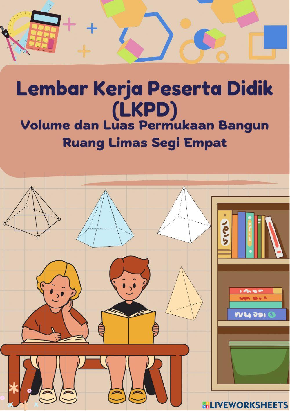 Volume dan Luas Permukaan Limas