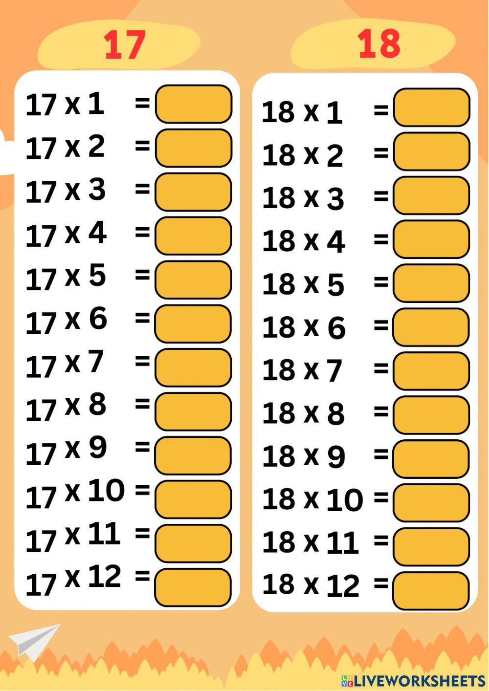 สูตรคูณ