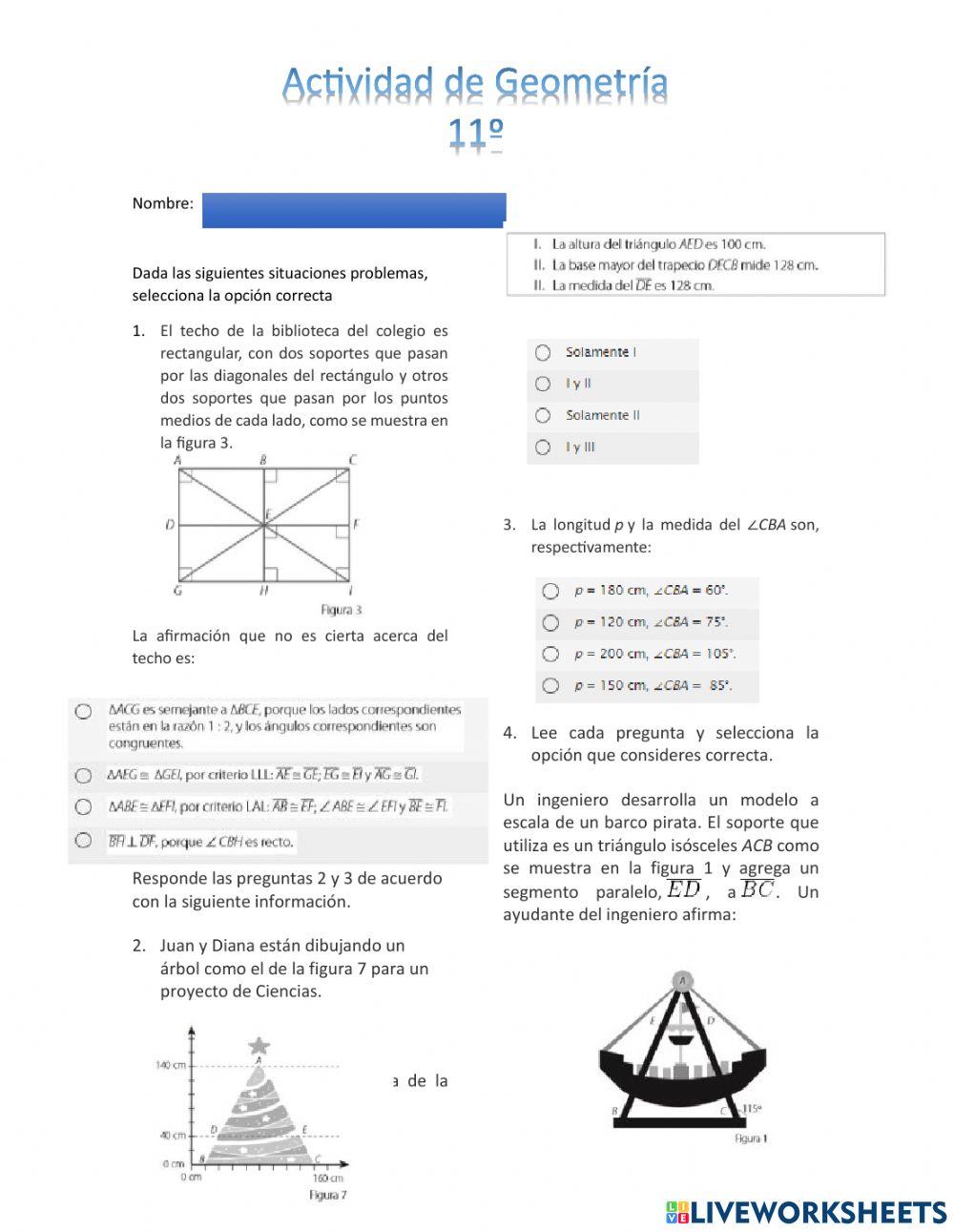 Congruencia de triángulos