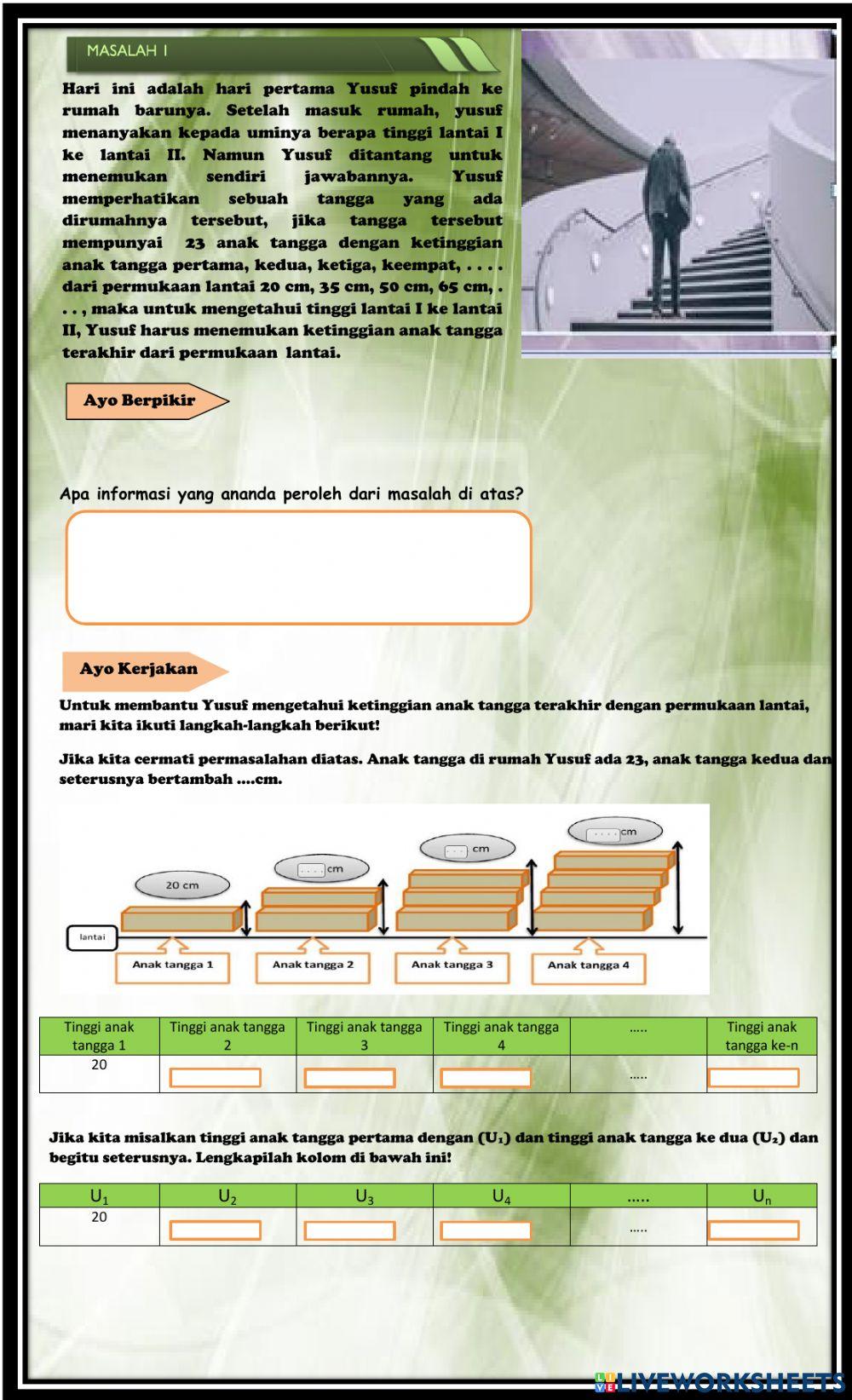 Barisan Aritmetika Ukin