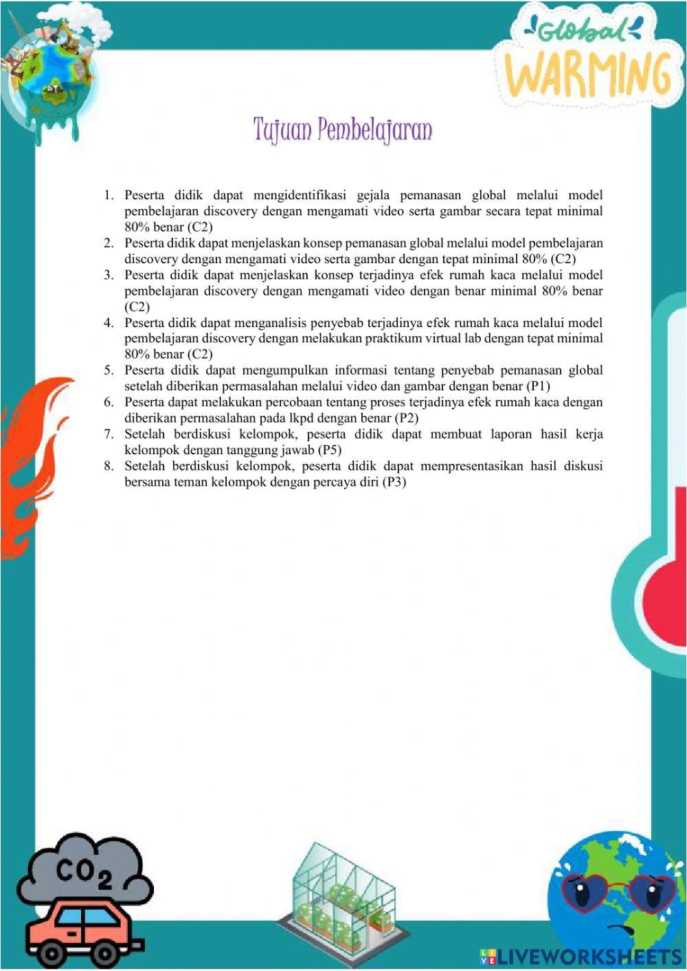 LKPD Pemanasan Global