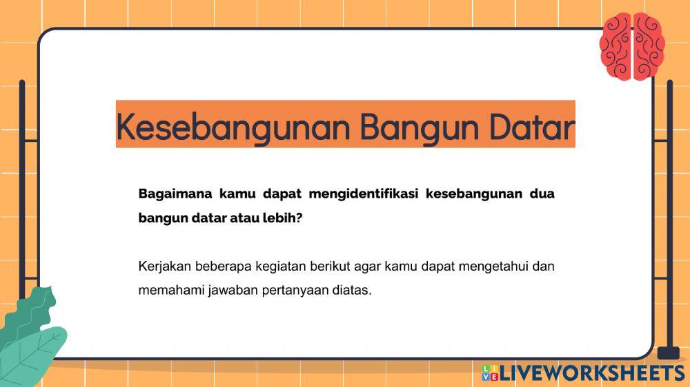 Kesebangunan Bangun Datar