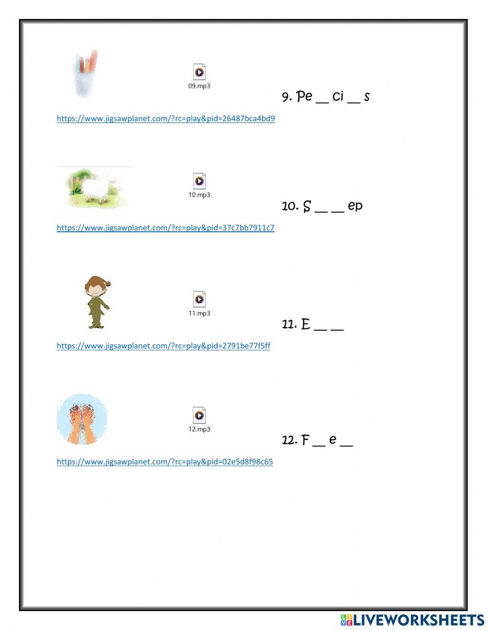 Singular and Plural Nouns
