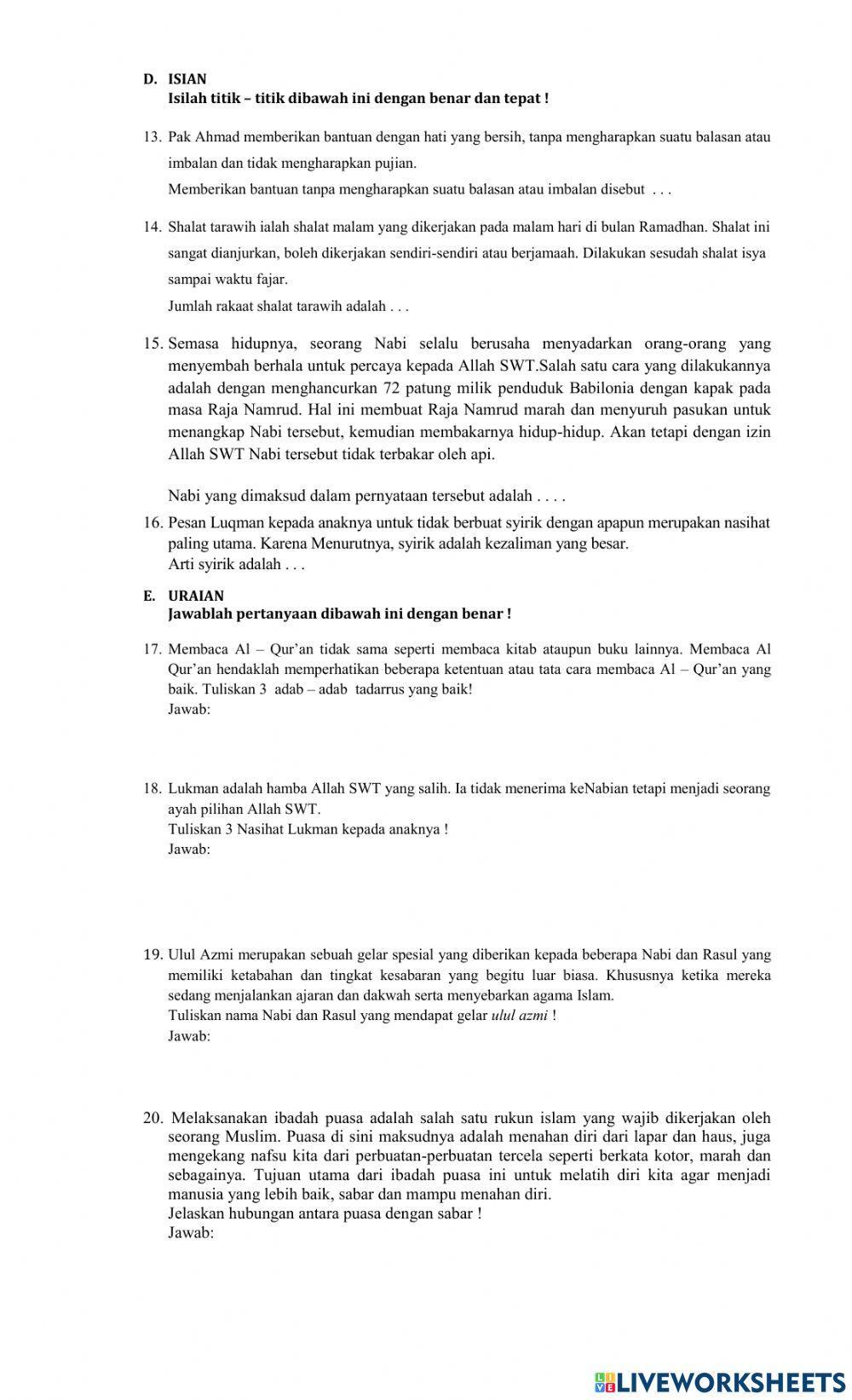 Soal PAT PAI 2023 (2)