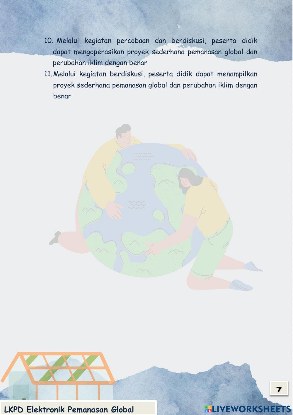 LKPD Elektronik Pemanasan Global Bagian Pengantar