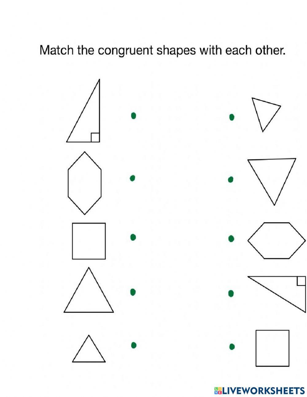 Congruent And Similar Shapes Worksheets Similarity And Congruence