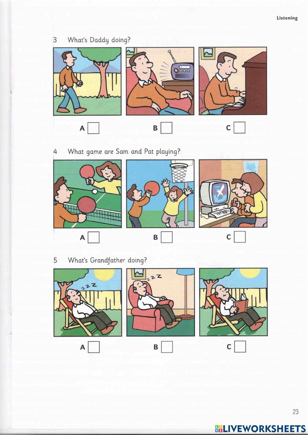 Staters 1 Test 2 listening