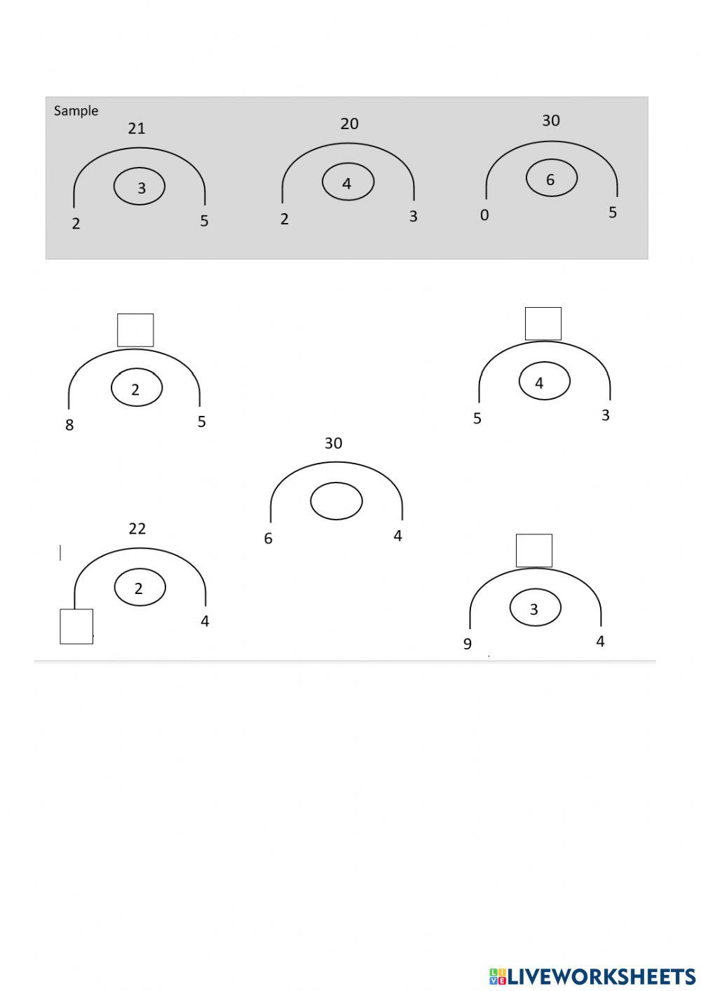 Quantitative reasoning Math activity | Live Worksheets