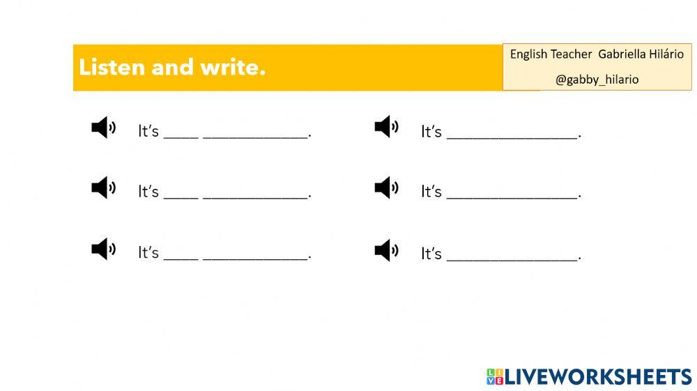 FH2 – It’s a school