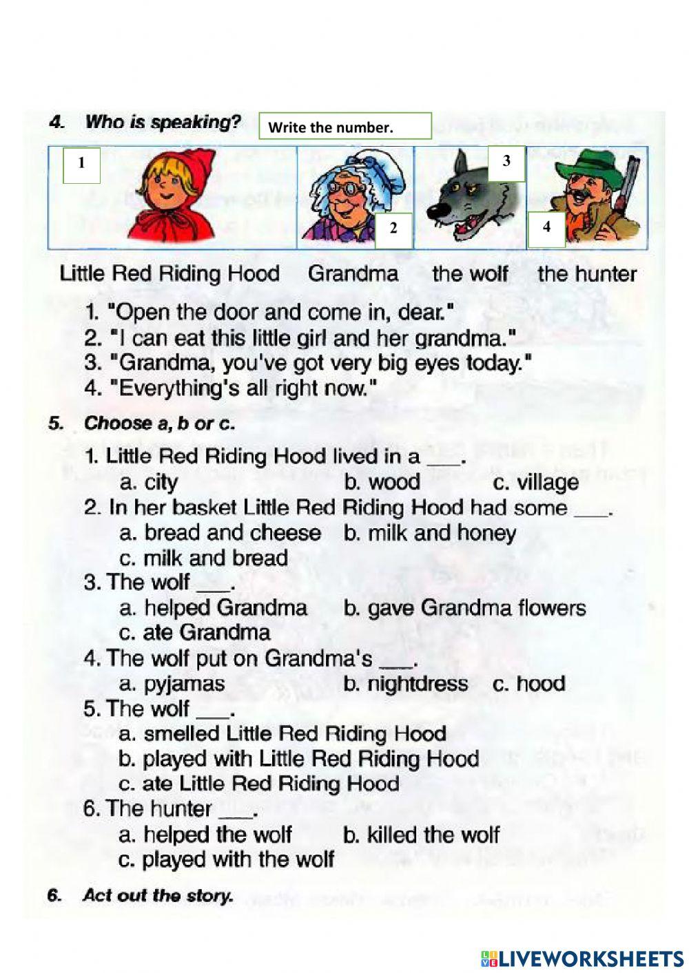 Little Red Riding Hood