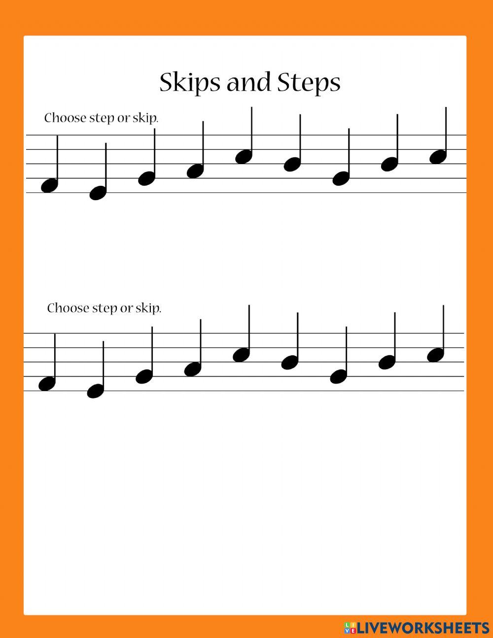 7022869 skips and steps janei evans liveworksheets