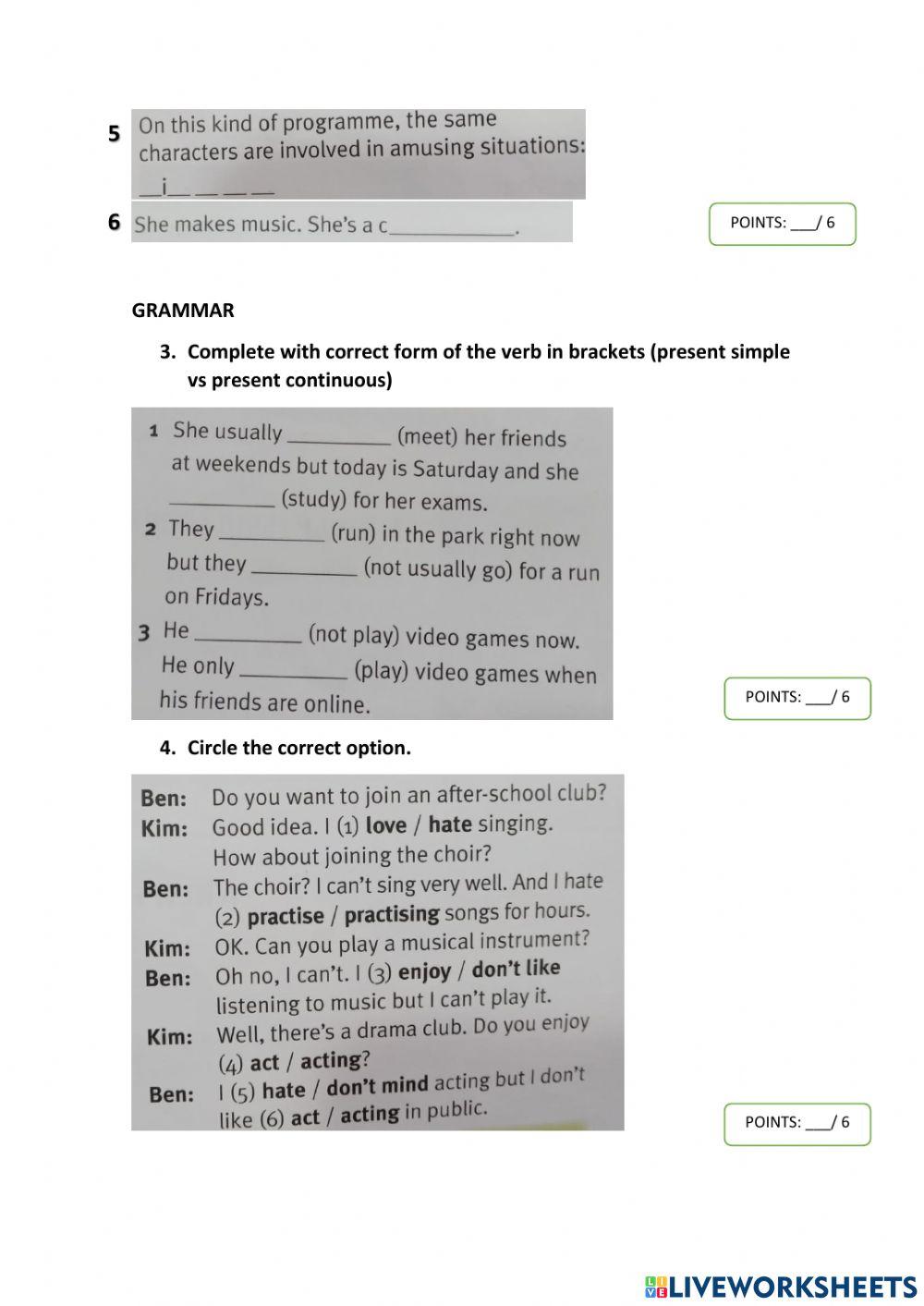 Assignment unit 1 and 2