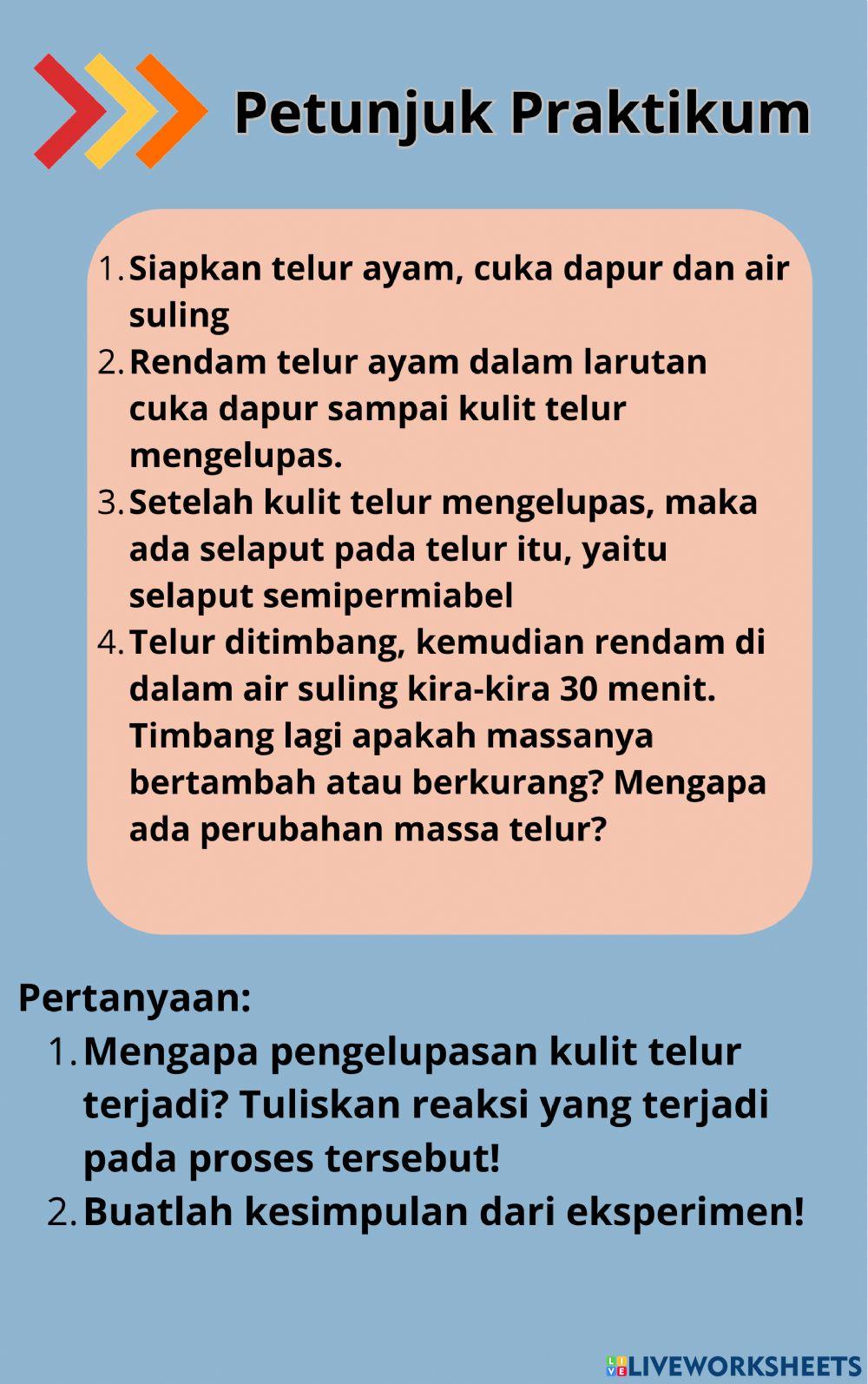 LKPD Praktikum Tekanan Osmosis