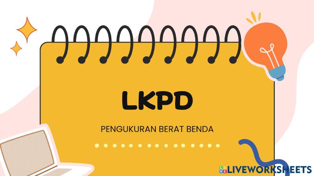 Pengukuran Berat Benda LKPD