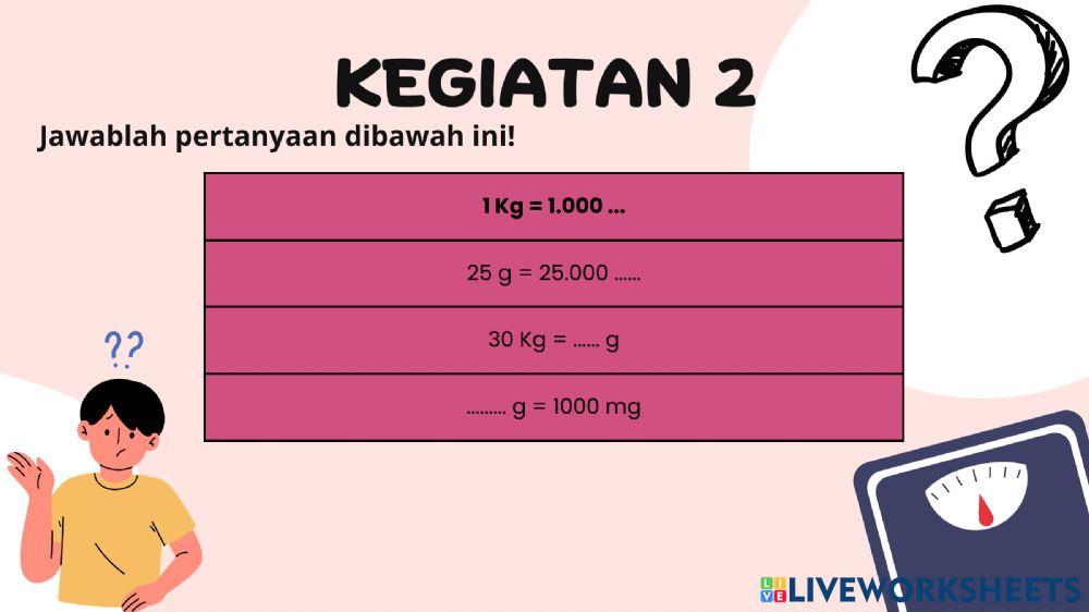 Pengukuran Berat Benda