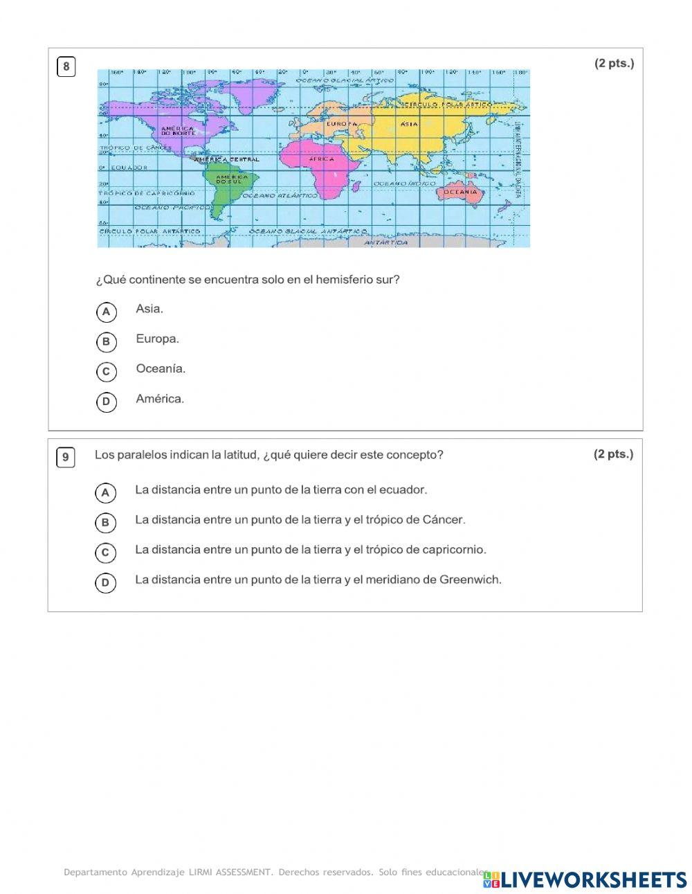 Evaluación Historia 01