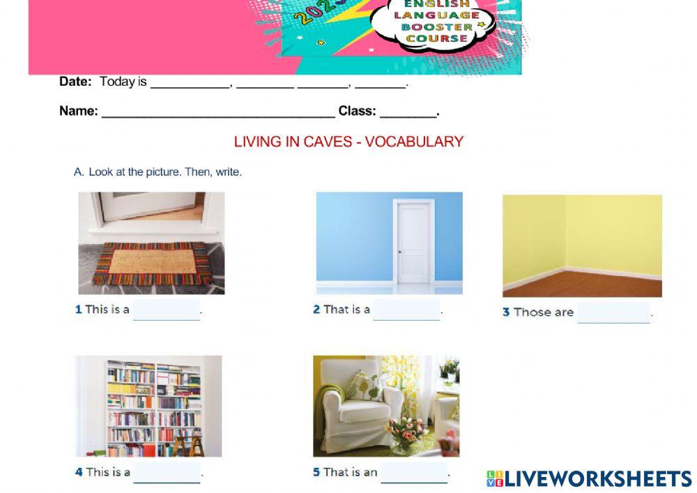 Living in caves demonstratives