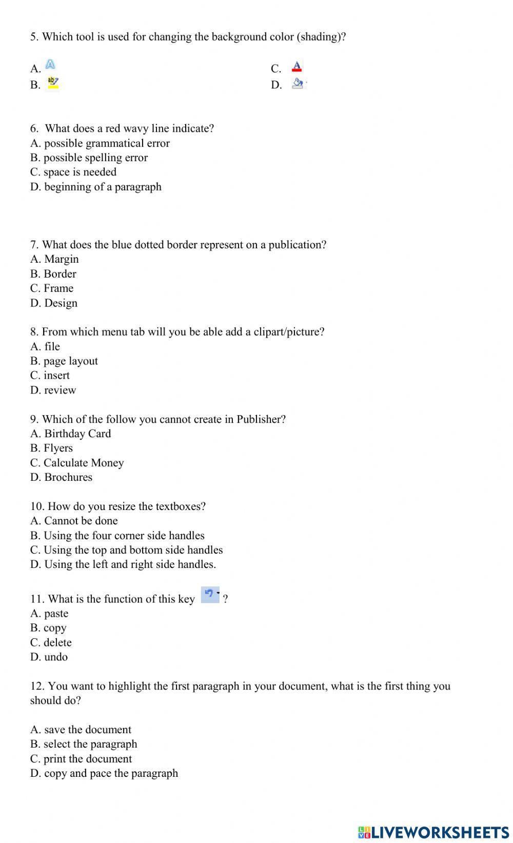 Grade 8 summer exam 2023