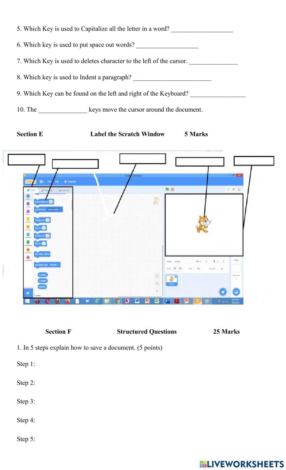 Grade 8 summer exam 2023
