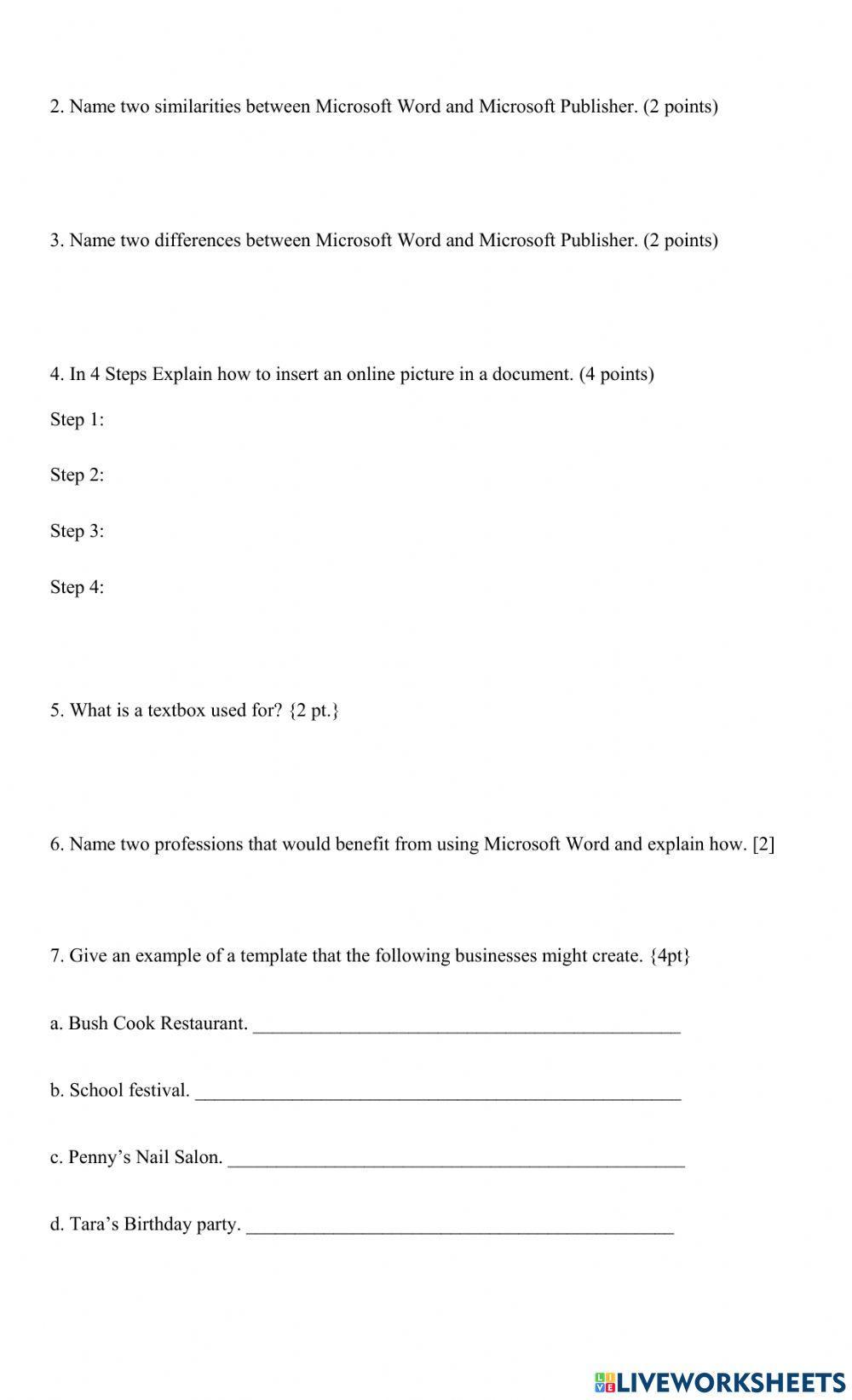 Grade 8 summer exam 2023