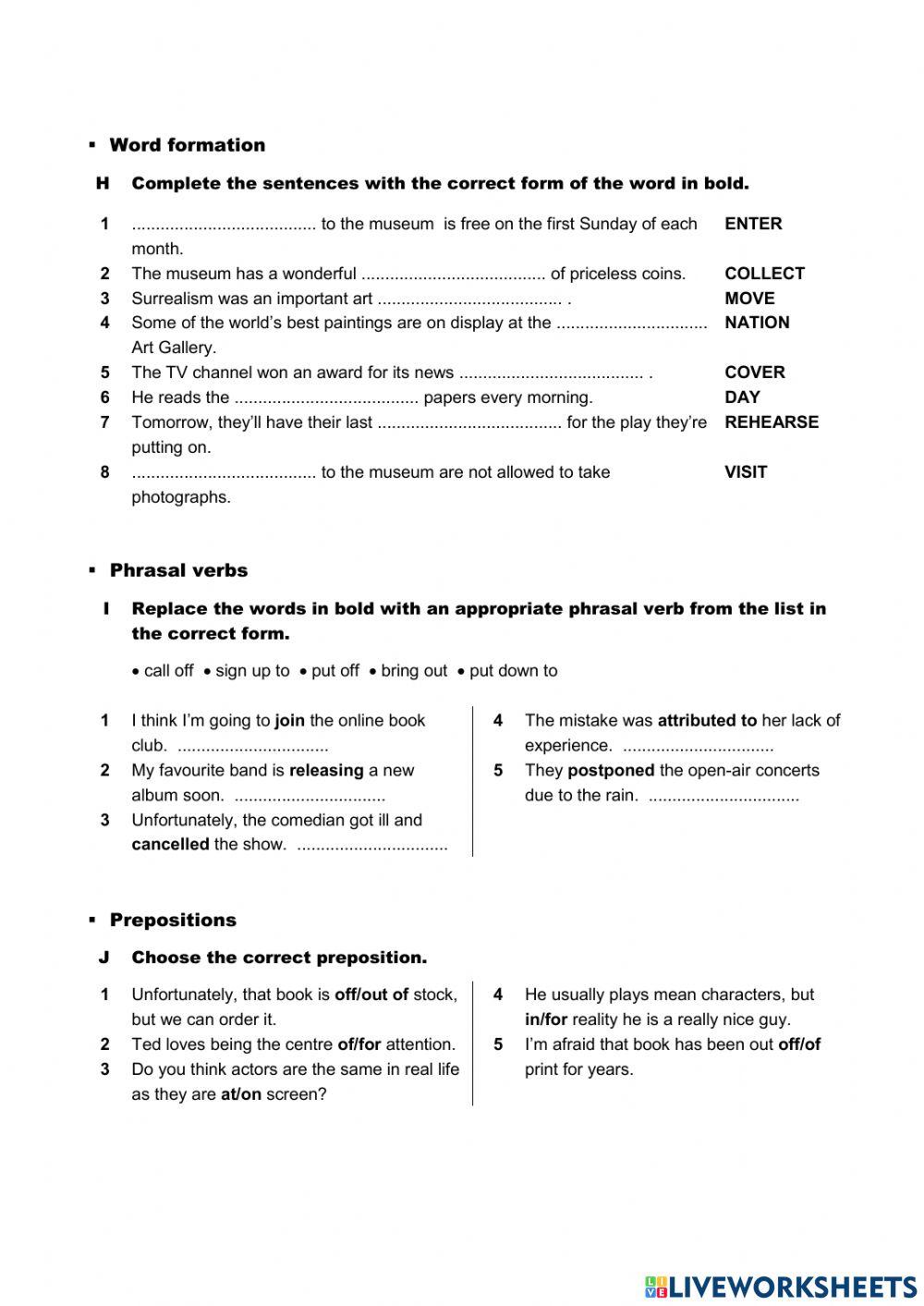 On Screen B2+ Module 5