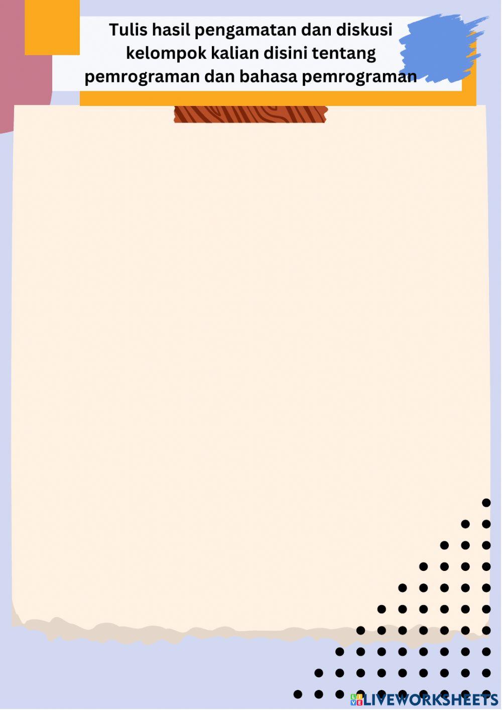 LKPD Struktur dan Bahasa Pemrograman C++