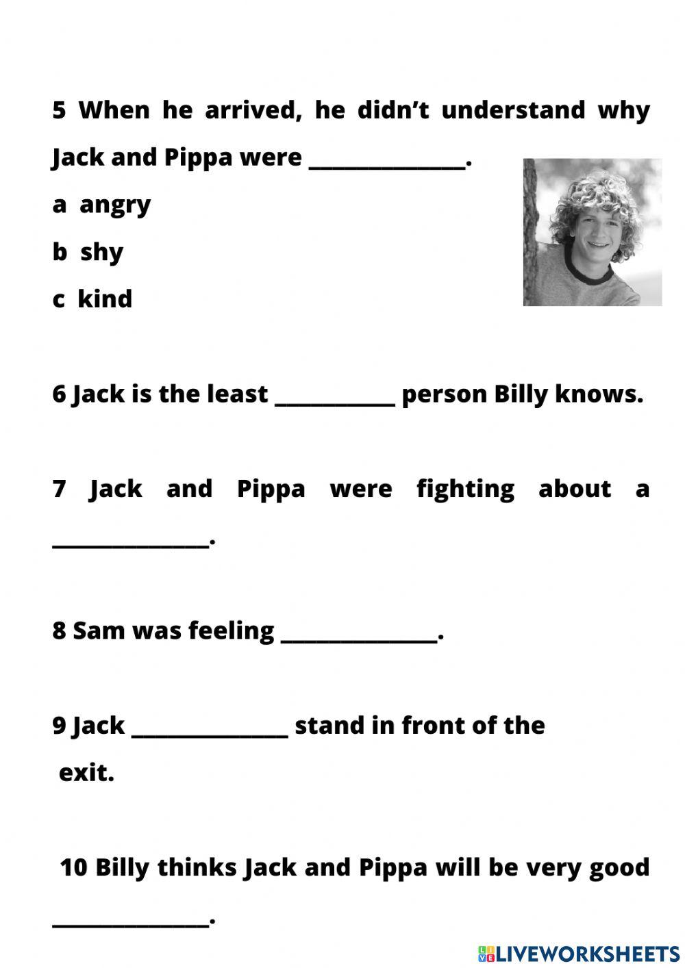 Exam 6º UNIT 6 (part 2)