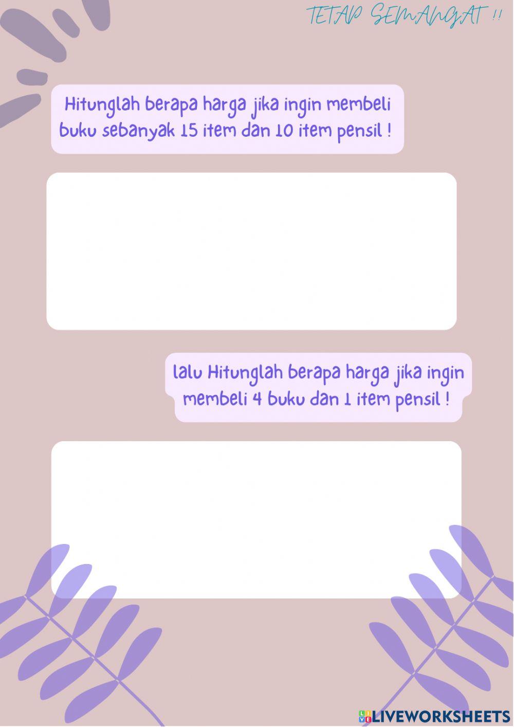 LKPD - Mapel Matematika