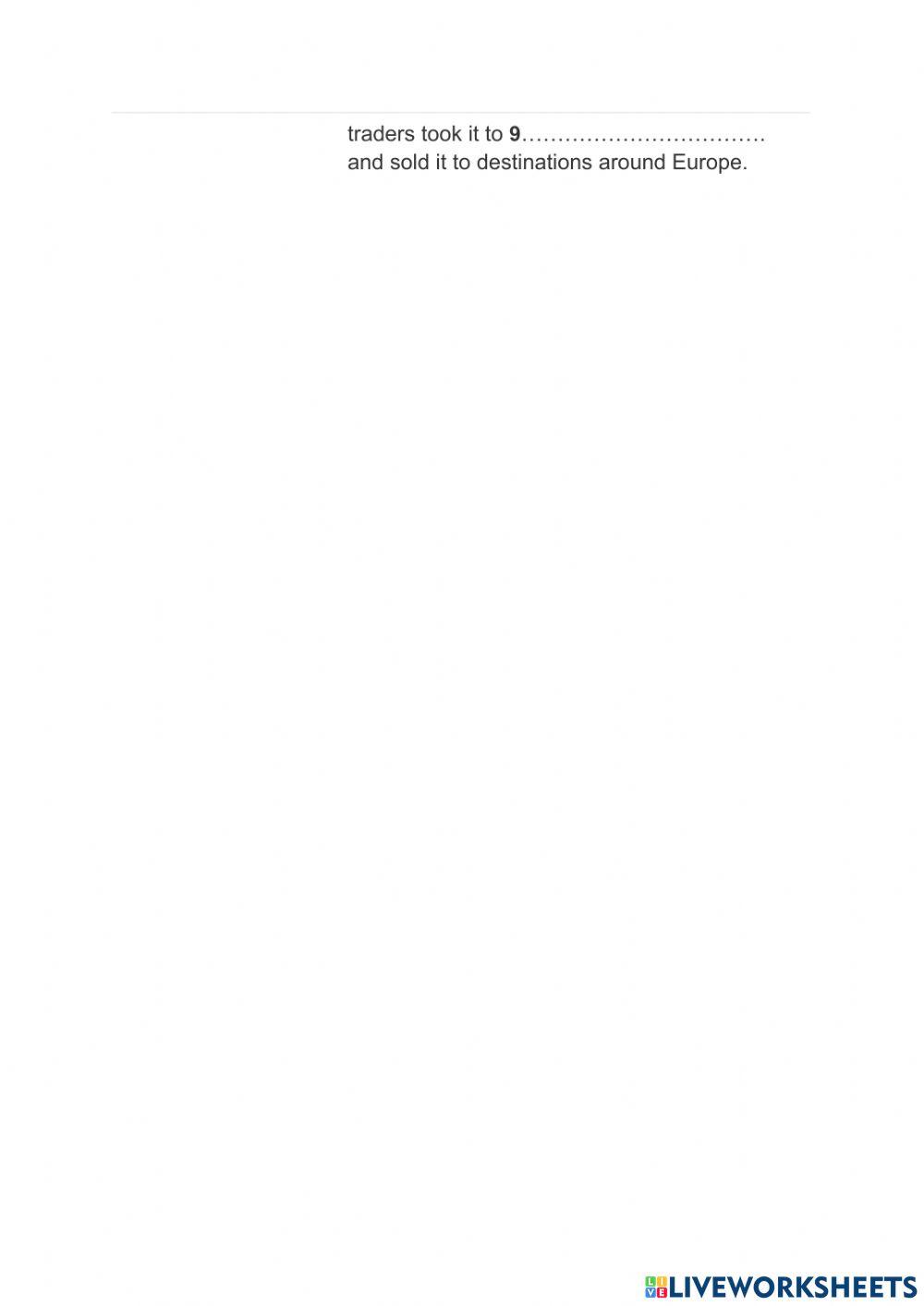 Reading completion task