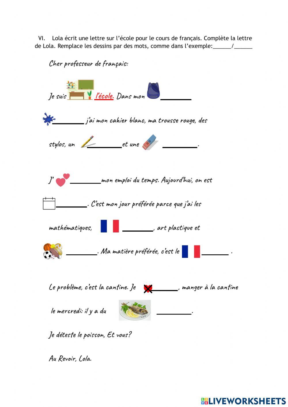 L'expression écrite