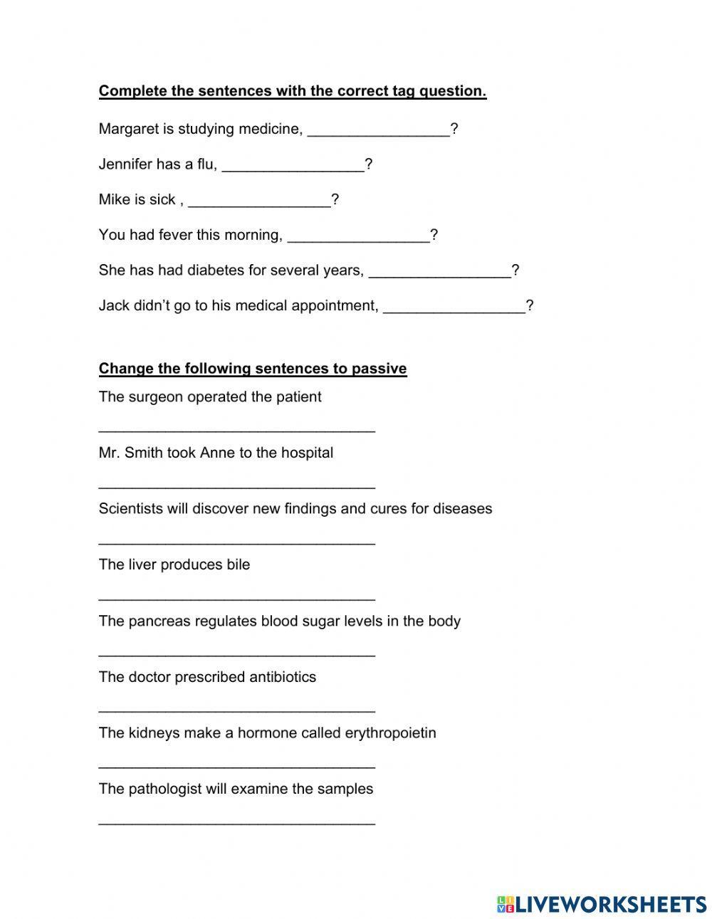 prefixes, sufixes, passive voice, reported speech exam v1