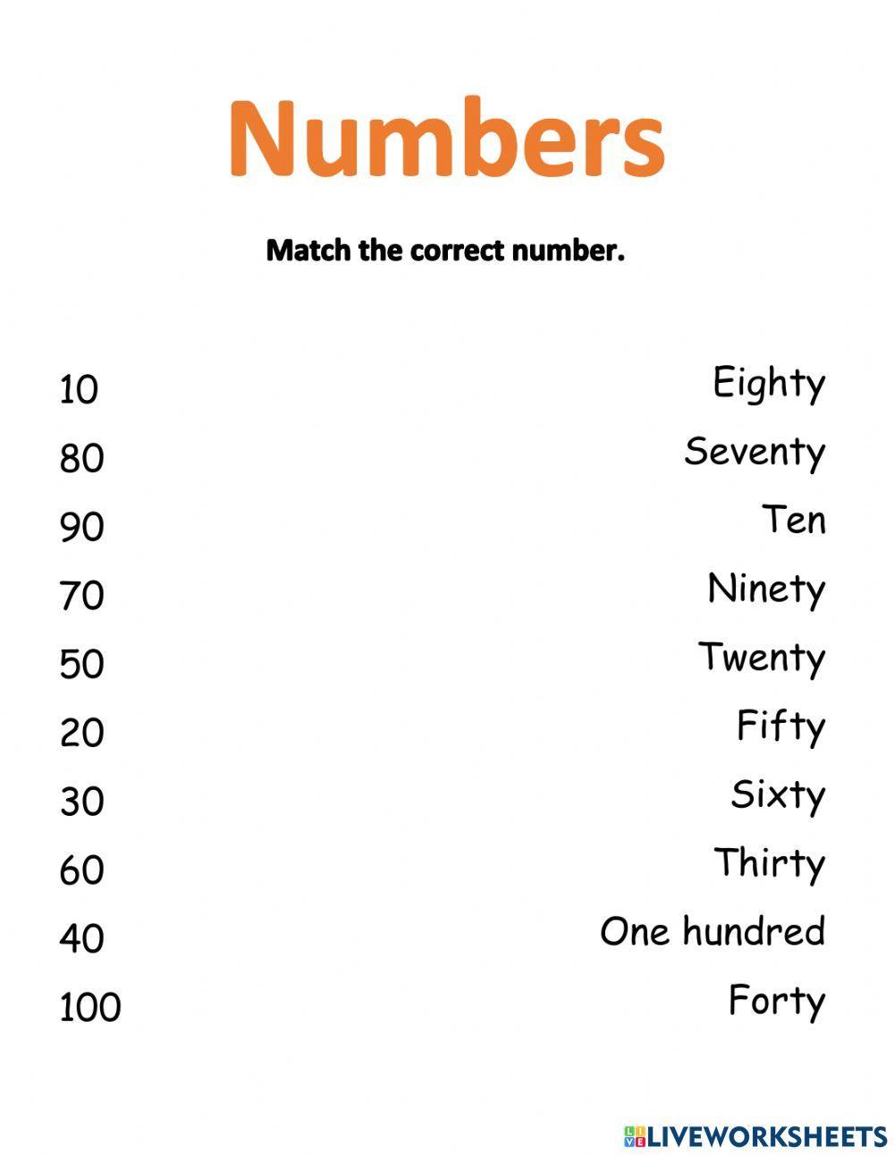Numbers