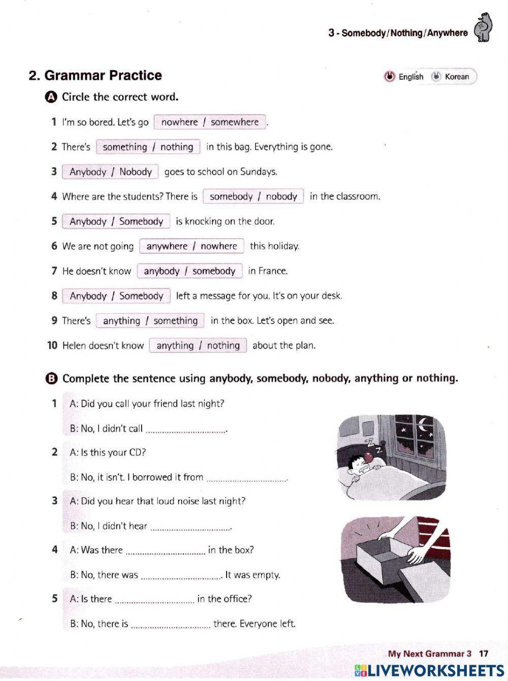 Somebody-nothing-anywhere