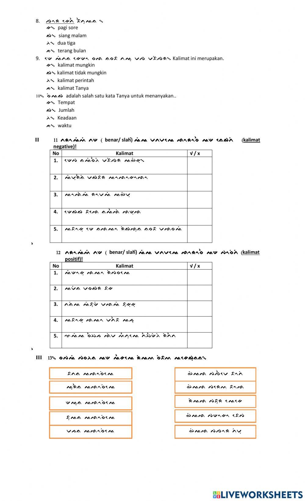 Pat bahasa daerah kls 4 2023