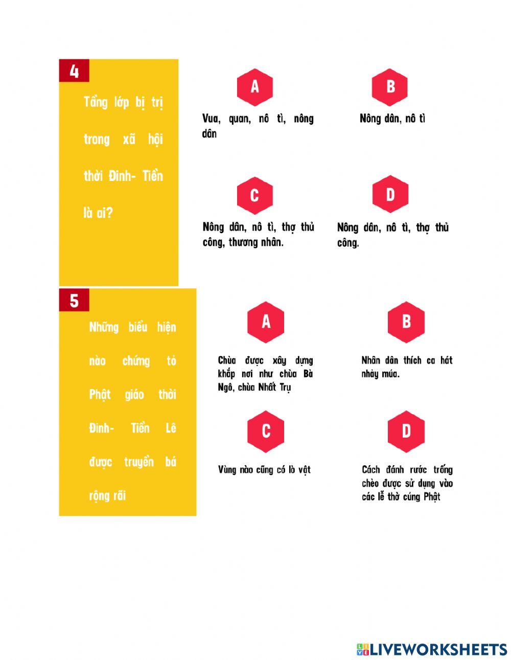 Bài 10: Đại Cồ Việt thời Đinh - Tiền Lê (968-1009)