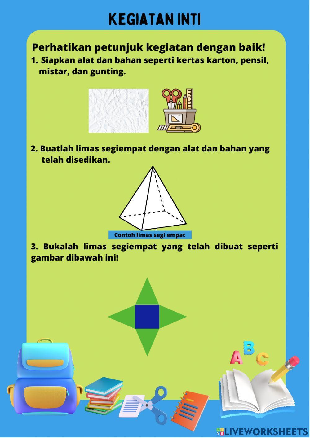 Volume Bangun Ruang Limas